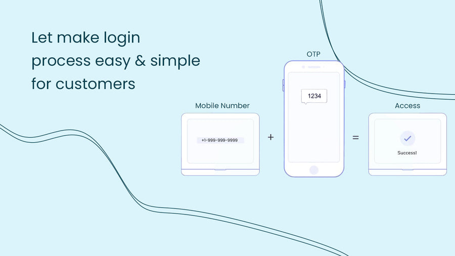 Customer Login with Mobile OTP